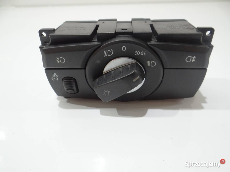 PANEL PRZEŁĄCZNIK ŚWIATEŁ BMW E60 E61 LCI Panele sterowania, przełączniki lubelskie