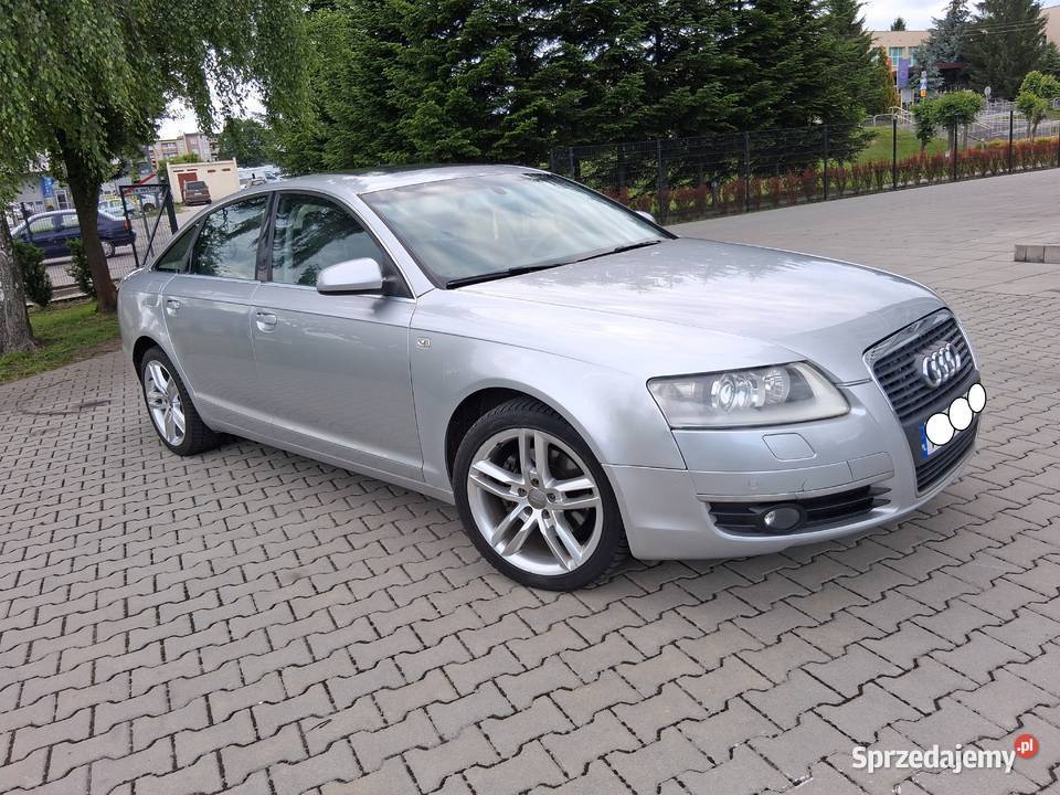 A6 C6 2006r 24B Lpg Skóra Ksenon 6 Biegowy wielofunkcyjna kierownica A6 Poniatowa