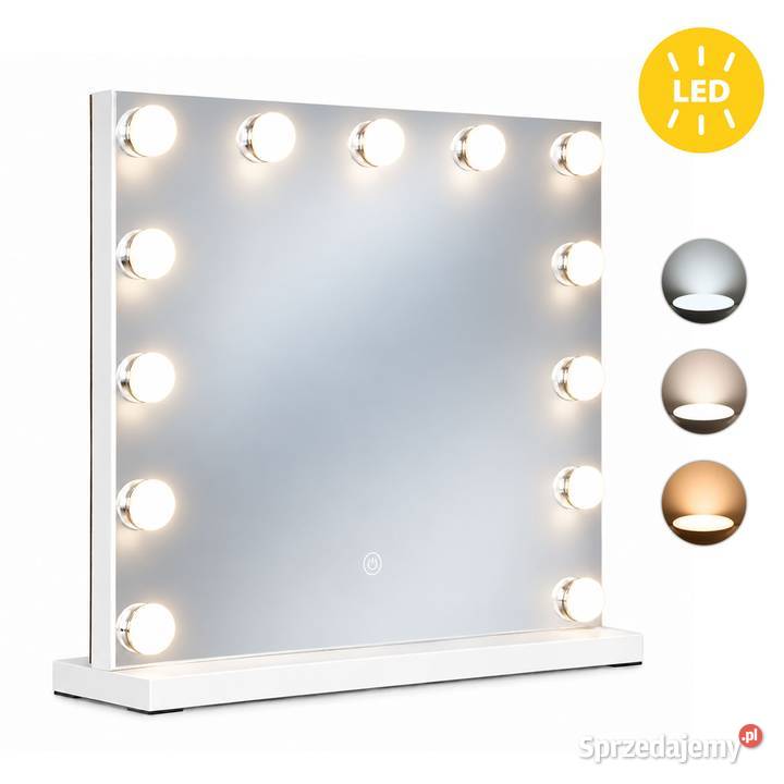 Lustro do makijażu LED ModernHome 50x40 13