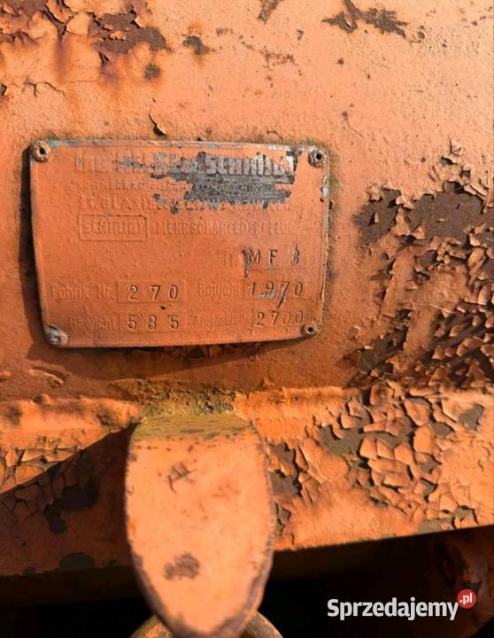 Pług do śniegu spych Schmidt Nowe Skalmierzyce