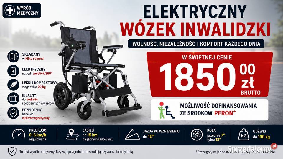 Elektryczny wózek inwalidzki Rowery elektryczne Warszawa