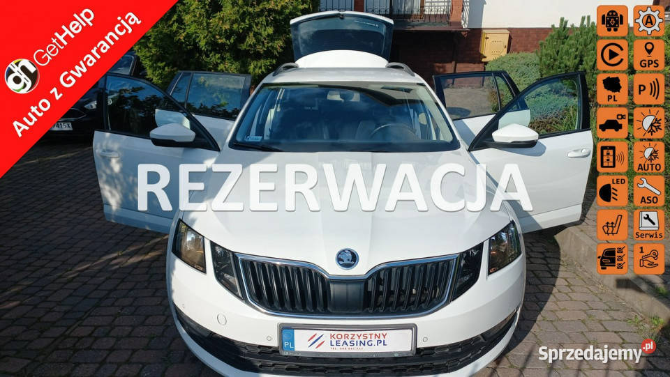 koda Octavia REZERWACJA DSG Podgrzewane fotele i