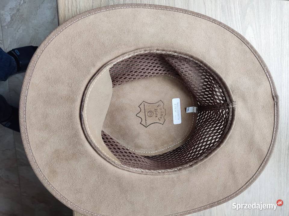 Orginalny Kapelusz z RPA OKAZJA Dla mężczyzn Nakrycia głowy Andrychów sprzedam
