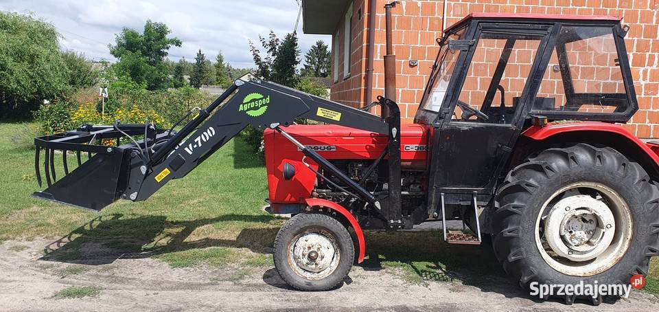 Solidny Ładowacz Tur Do Ciągnika MF c360 Zetor Moszczaniec