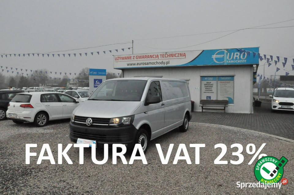 Volkswagen Transporter L2H1 Vat1 Fvat Salon pełny VAT Warszawa sprzedam