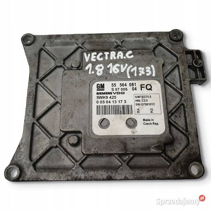 STEROWNIK SILNIKA Opel Vectra C 18 16V 55564081 Chełm sprzedam