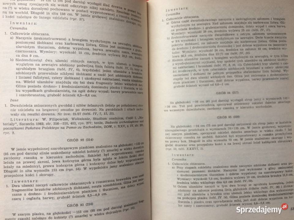 3258 Cmentarzysko WczesnośredMłynówka W Wolinie Szczecin sprzedam