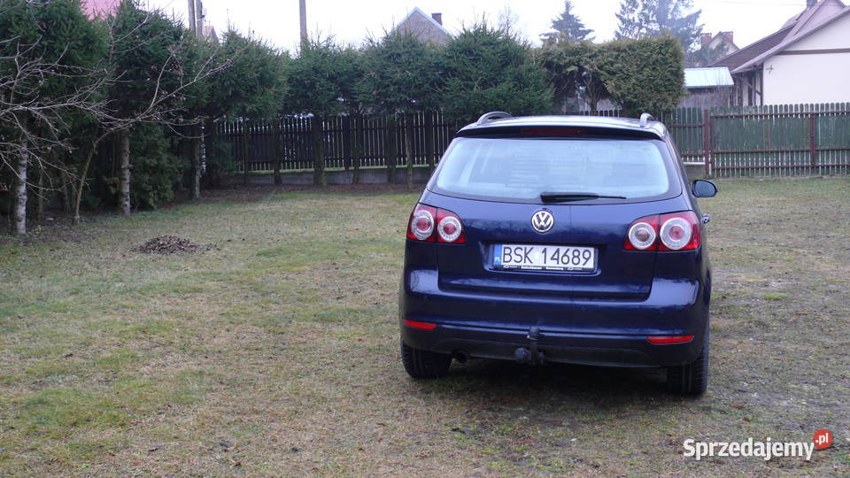 VW GOLF PLUS 16 TDI 2010r Sprowadzony relingi dachowe Sokółka