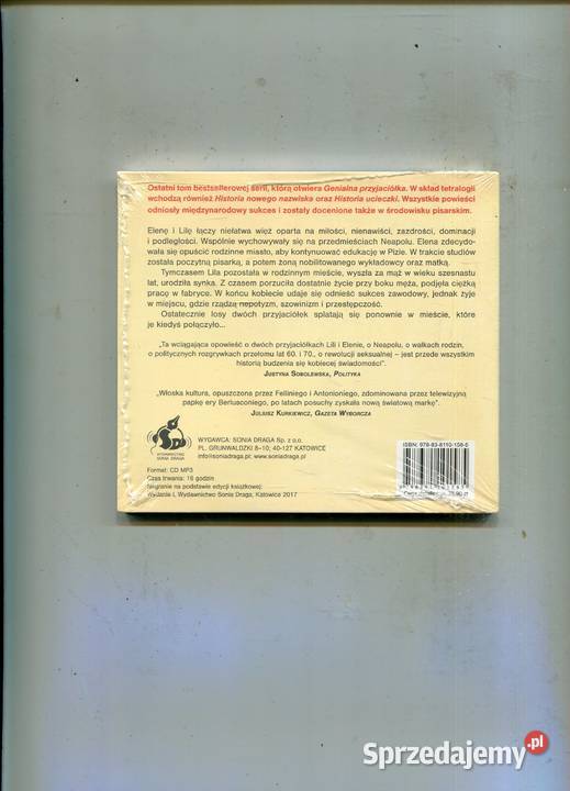 Historia zaginionej dziewczynki Audiobook Pozostałe sprzedam