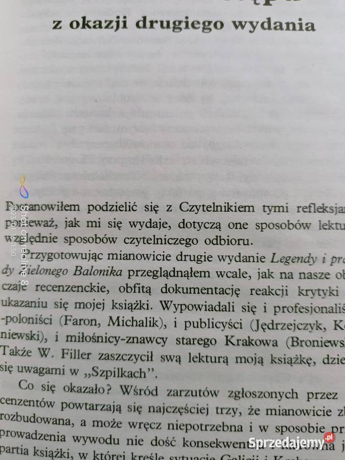 Legenda Zielonego Balonik okaz Księgarnia Praga Warszawa