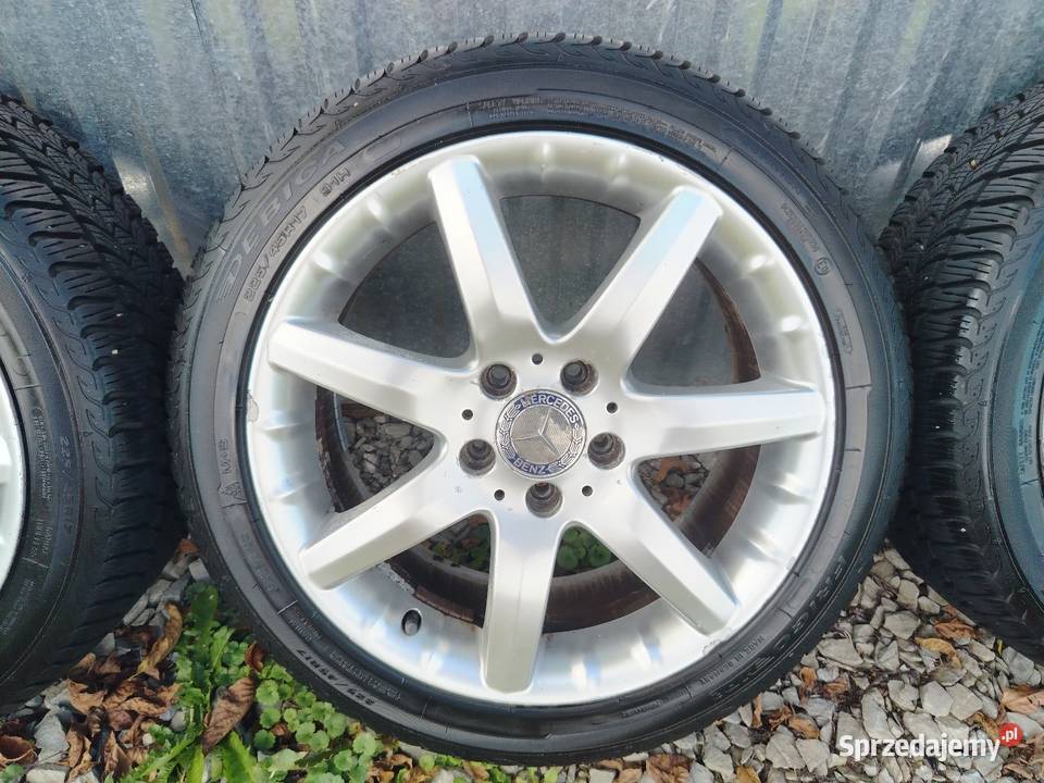 Alufelgi 5x112 nowe opony zimowe 22545R17 Kozłówek