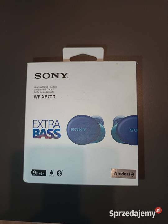 Słuchawki bezprzewodowe SONY WF-XB700