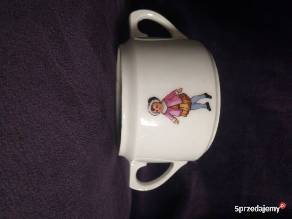 Cukiernica porcelanowa dziecięca dzieci Antyki, Sztuka, Kolekcje Choszczno
