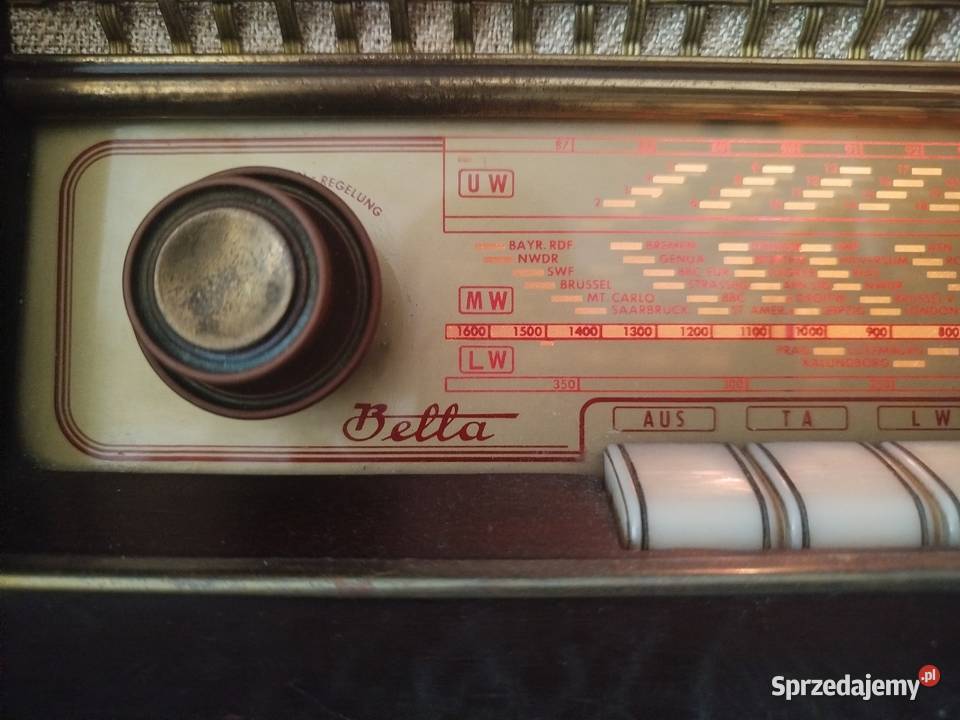Stare Radio Lampowe Loewe Opta Bella 700W Szczecin