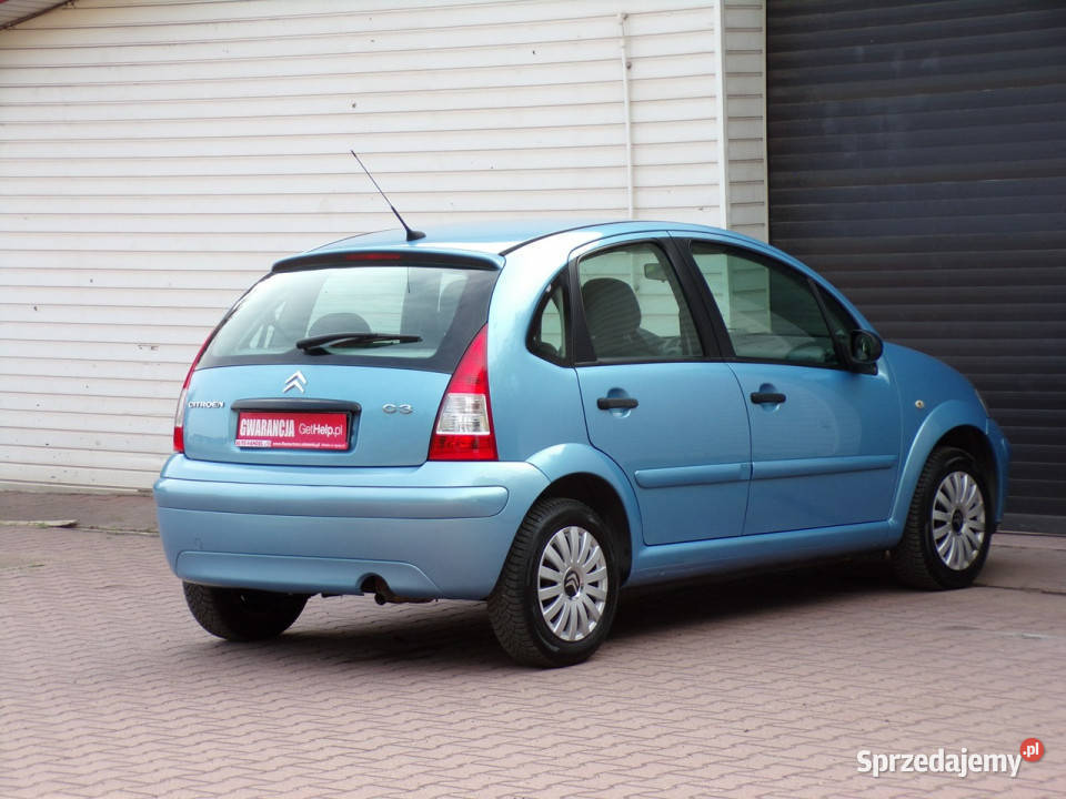 Citroen C3 Klimatyzacja Gwarancja 14 74 2007 I Mikołów