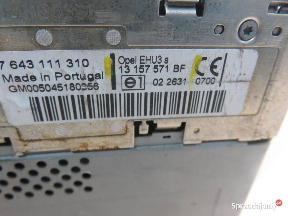 RADIO OPEL ASTRA III H Kombi A04 13157571BF sprzedam