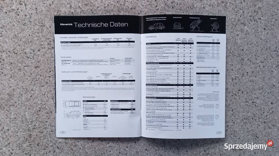 FORD Maverick ll Prospekt Bytom