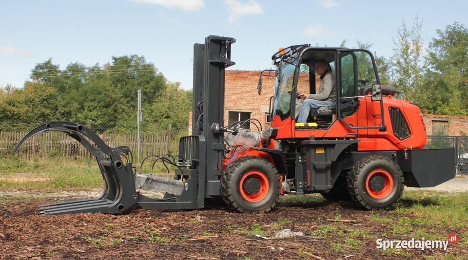 Terenowy wózek widłowy VTF 3500A udźwig 35T nowy Sielec
