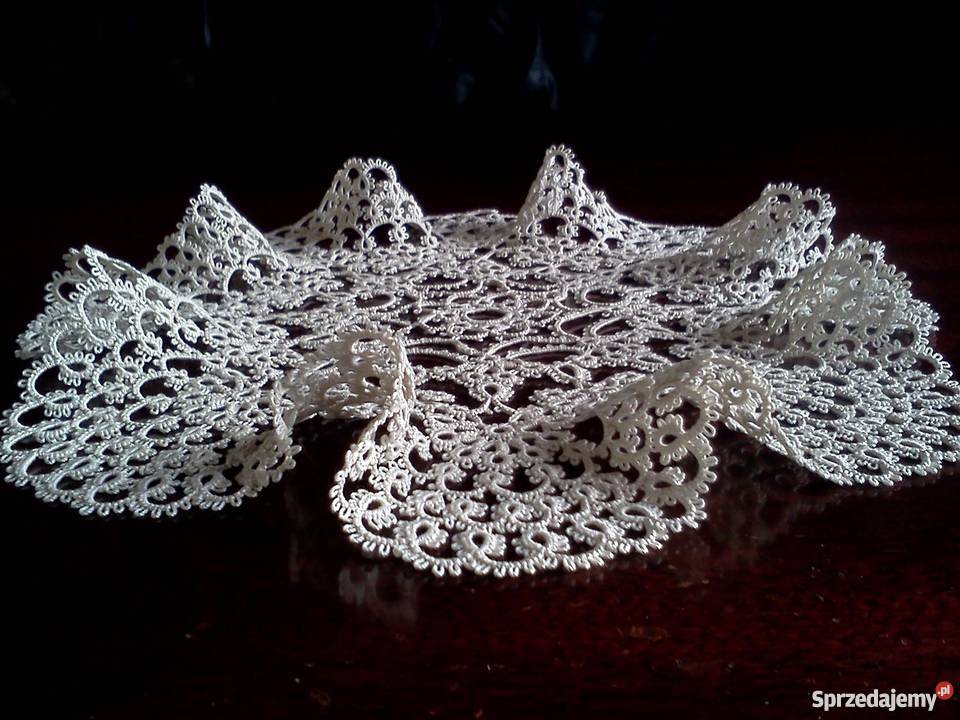 Serwetka frywolitkowa małopolskie Wiśniowa