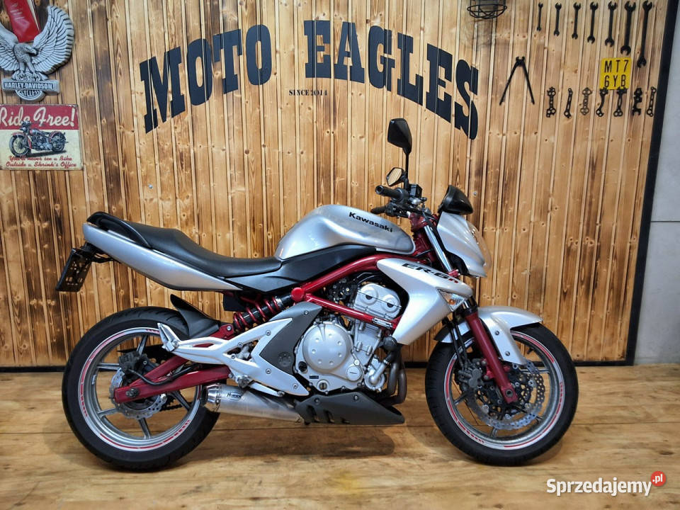 Kawasaki ER Piękny Motocykl KAWASAKI ER6n naked Stare Miasto