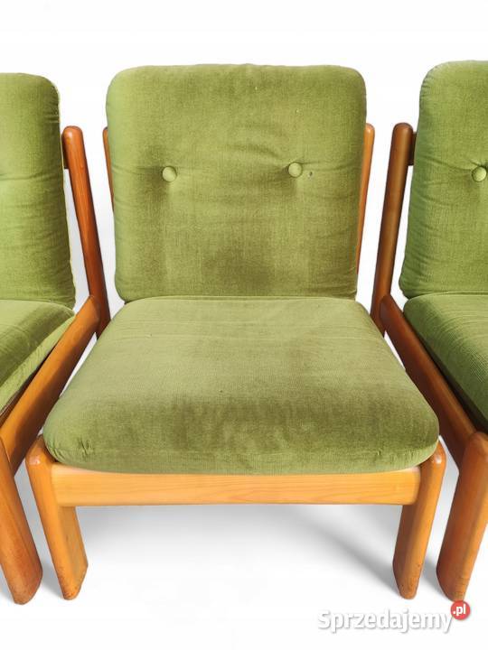4 fotele vintage Wilhelm Knoll Niemcy lata 5060 Gryfice