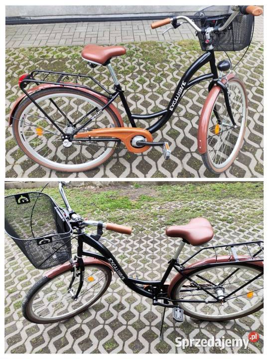 Rower damski miejski firmy Exclusive