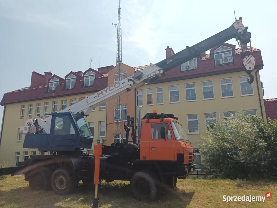 TATRA HYCO 95 żuraw samojezdny 16T dźwig nie