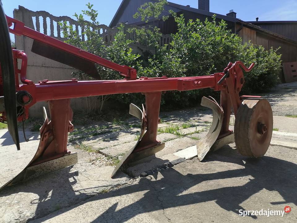 Pług 3 skibowy duży Unia Grudziądz U023 sprzedam