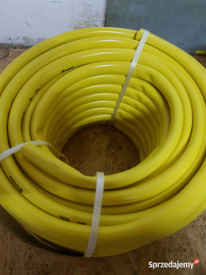 Wąż Ogrodowy do wody 34 cala 50 metrów żółty Dom i Ogród Głogowa