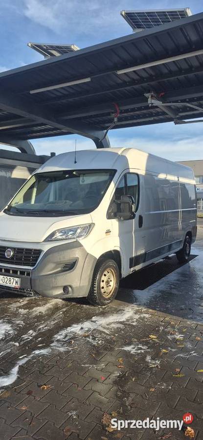 Fiat Ducato L3H2 2015 welurowa tapicerka