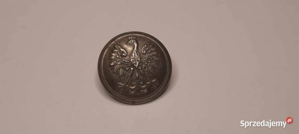 Guzik wz 1928 Bronisław Grabski Łódź K5 Warszawa