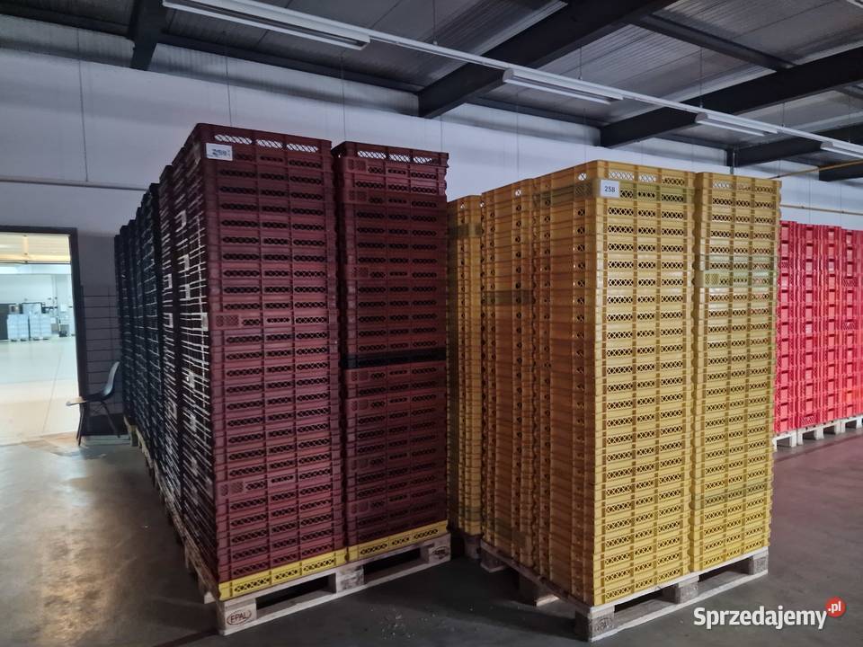 Skrzynki piekarnicze żółtebrązowe 60x40x8 podkarpackie Rzeszów