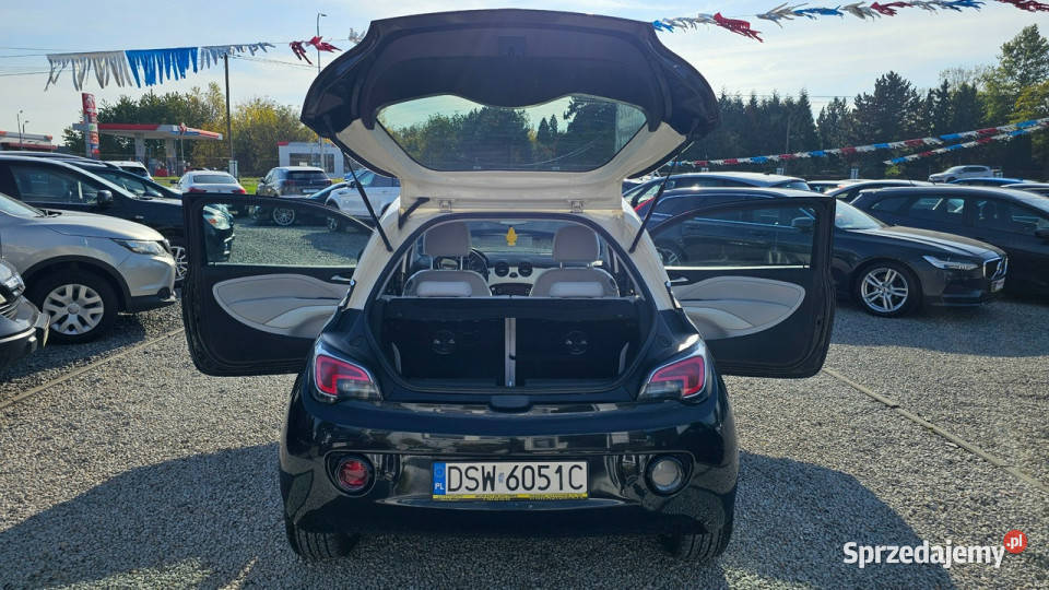 Opel Adam 14 Benzyna Zarejestrowany Śliczny Rok produkcji 2013 Świdnica