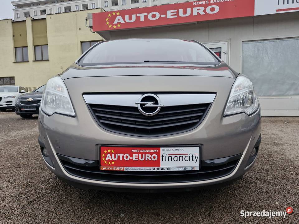 14 benz 101 bogata wersja niski przebieg stan 109000km Meriva małopolskie Kraków