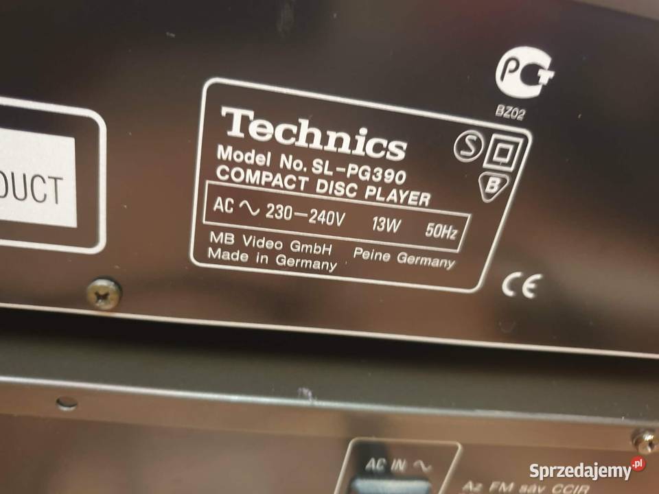 Technics wzmacniacz plus cd Technics Leżajsk