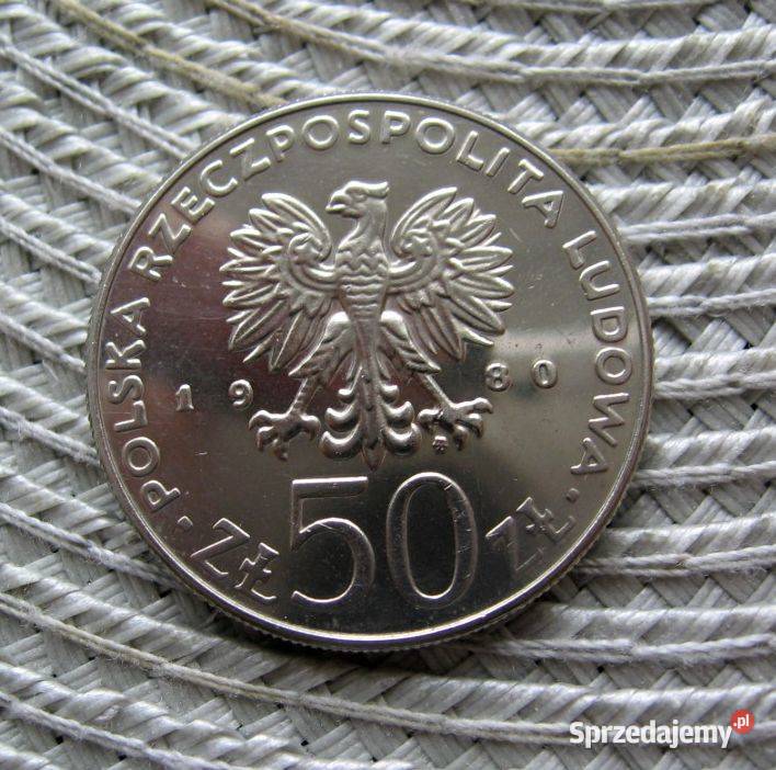 Polska 50 1980r Kazimierz I Odnowiciel Kalisz
