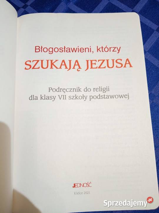 Błogosławieni którzy szukają Jezusa klasa 7 Kraków