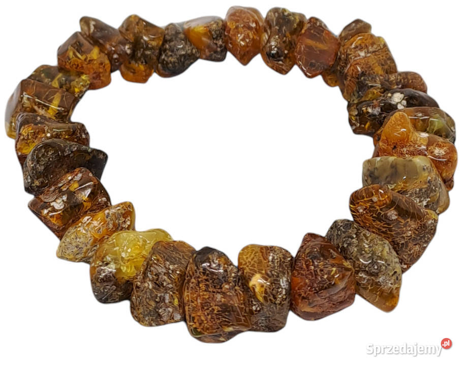 Bransoletka z bursztynu bursztyn bałtycki Warszawa