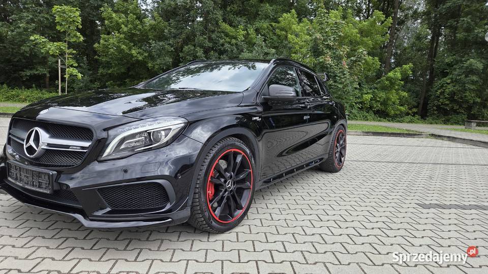 Mercedes GLA 45 AMG 4Matic Automat Salon Polska elektryczne lusterka Gdów