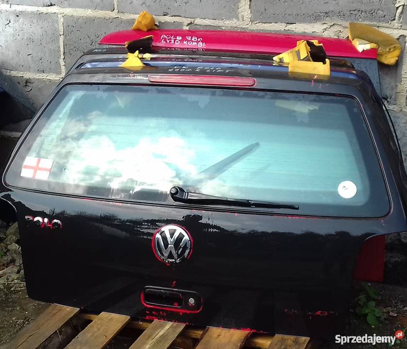 Tylna klapa z szybą VW Polo Sieradz