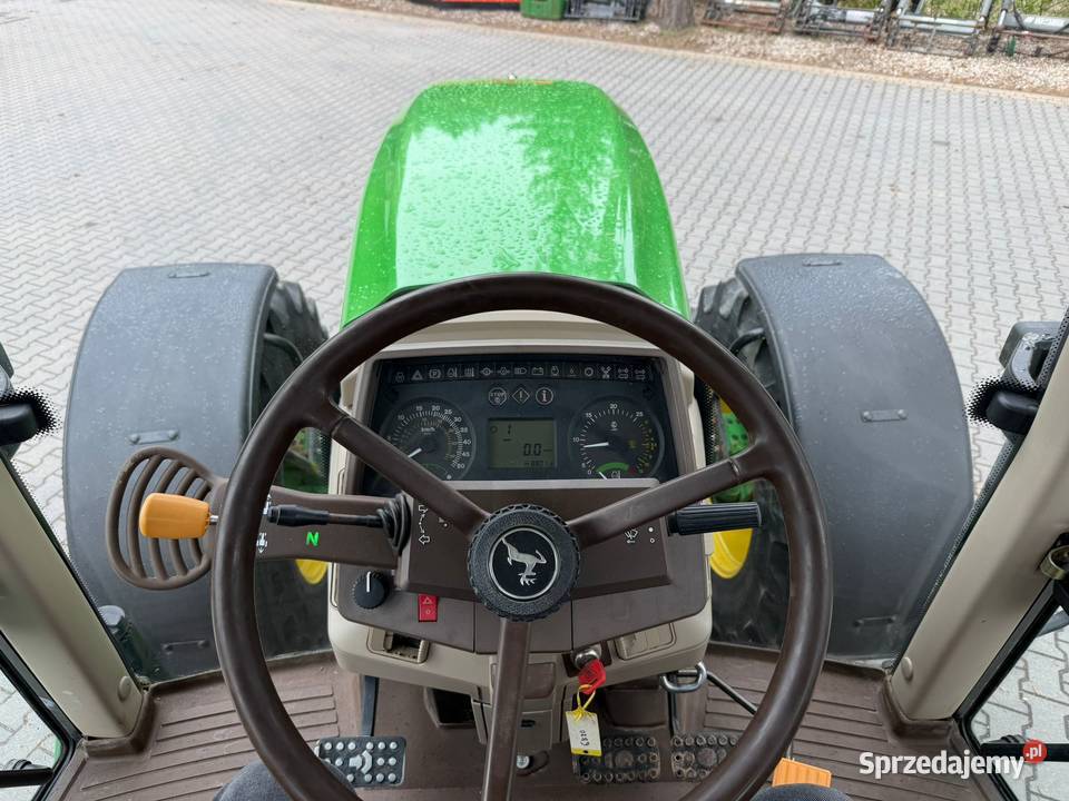 John Deere 6820 TUZ WOM JD 6610 Ares 640 Renault Laskowiec