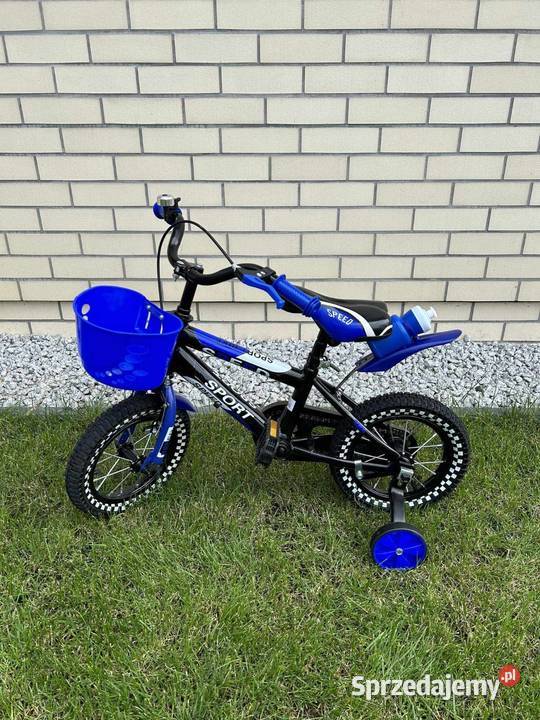 Rowerek 12 speed sport niebieski zielony Dla Dziecka Szczecin