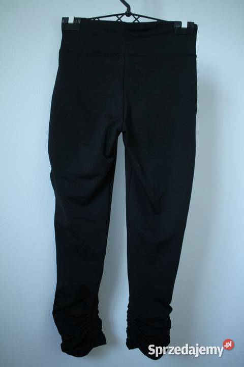 Czarne legginsy spodnie HM xs 34 sport fitness Inowrocław sprzedam