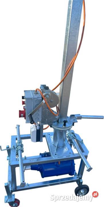 Mieszadło do gnojowicy podrusztowe wózek nieuszkodzony