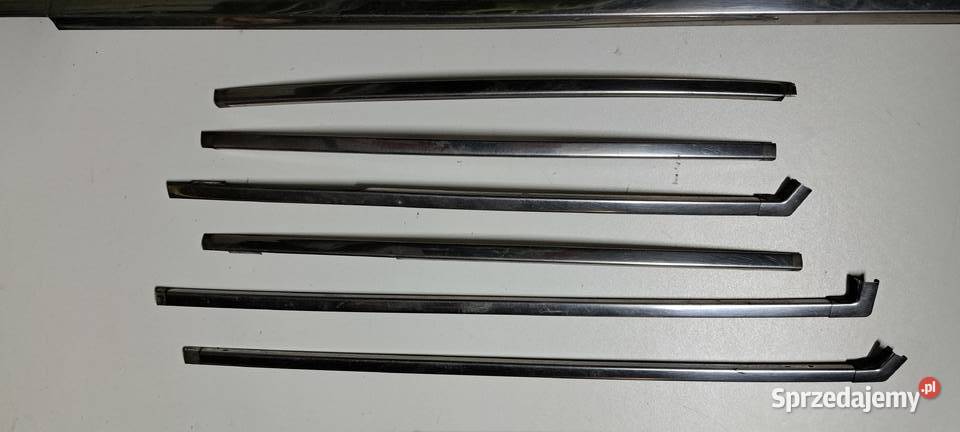 Audi 80 B2 przedlift listwy ramka chromy osobowe Luzino