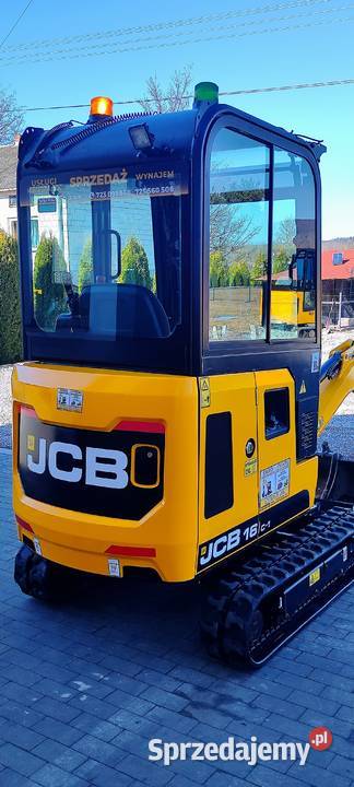 JCB 16 C1 mini koparka 3 łyżki 19c1 sprowadzona Bieliny