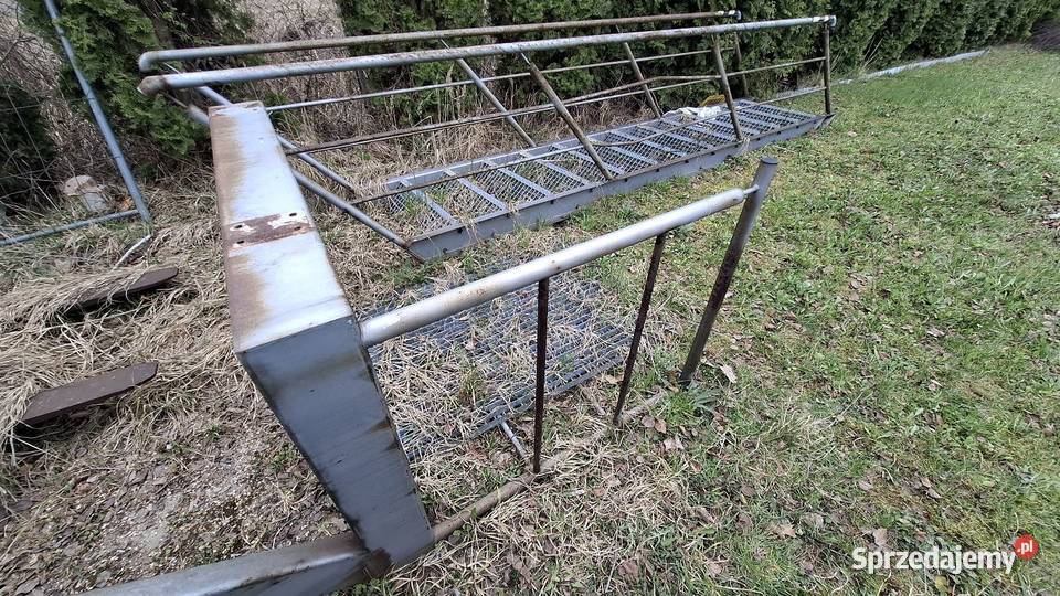 Schody metalowe zewnetrzne sprzedam