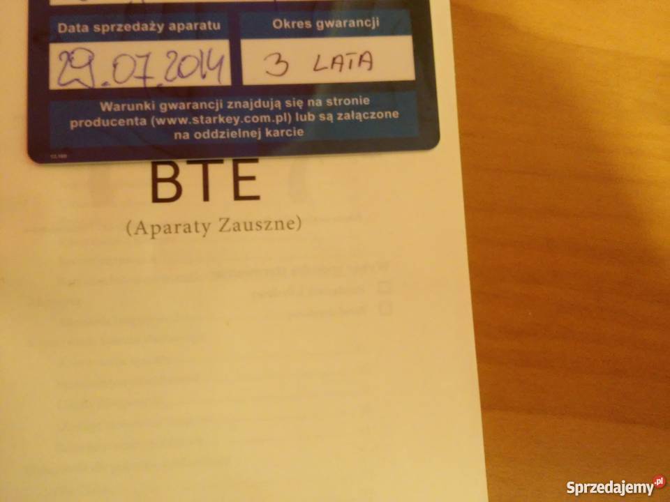 Aparat słuchowy Ignite 20 Starkey nieużywany Kraków