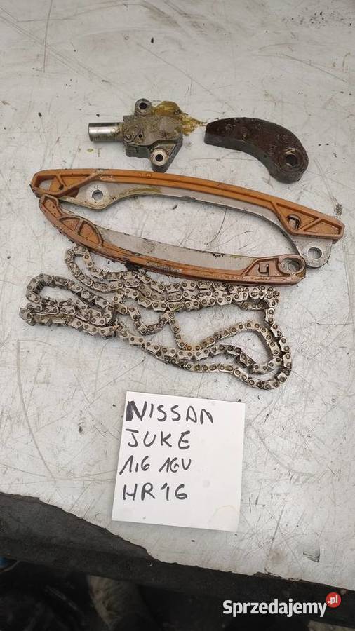 NISSAN JUKE 16 16V HR16 rozrząd łańcuch ślizgi świętokrzyskie