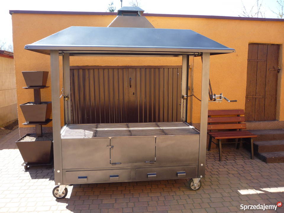 Grill gastronomiczny cateringowy blacha 6mm Damasławek sprzedam